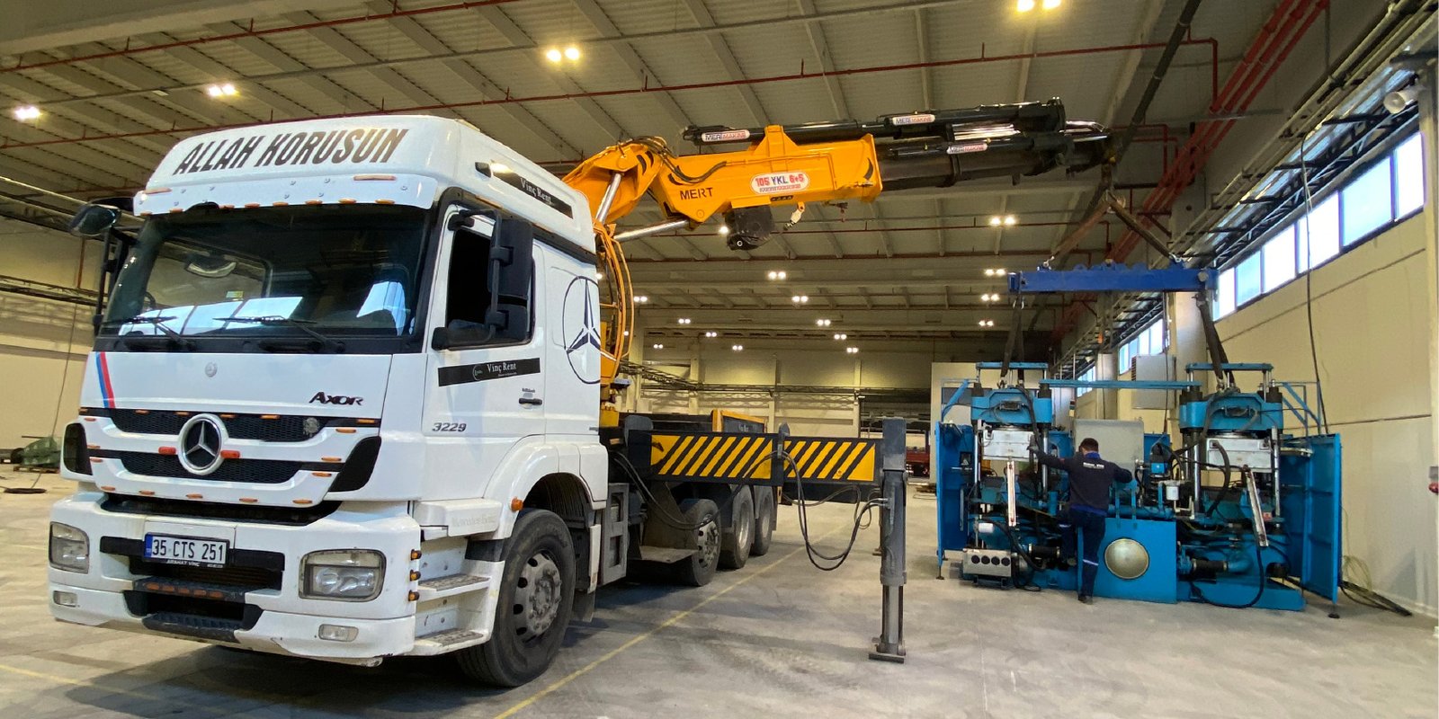 BAYRAKLI VİNÇ KİRALAMA